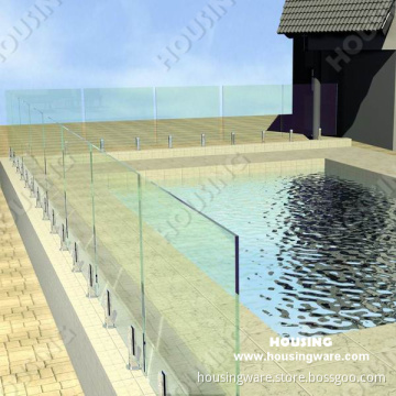 DIY Design Glass Balustrade with 316 Stainless Steel Spigot